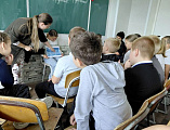 В школе №3 прошла беседа о святых мученицах Вере, Надежде, Любови и Софии