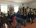Свято-Пантелеимоновский храм г. Миллерово с экскурсией посетили студенты казачьего профессионального техникума