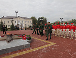 Всероссийская патриотическая акция «Верни герою имя» завершилась в Октябрьском районе
