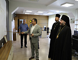В шахте Обуховской г. Зверево епископ Симон совершил молитву вместе с угледобытчиками на глубине 700 метров