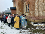 Протоиерей Антоний Колистратов совершил богослужение в храме в честь иконы Божией Матери «Всех скорбящих радость»