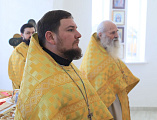 Преосвященнейший епископ Симон совершил чин великого освящения храма Державной иконы Божией Матери г. Донецка