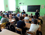 Иеромонах Арсений (Алимов) провел урок по предмету «Основы Православной культуры» для учащихся 4 класса