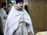 Навечерие Богоявления Господня. Епископ Шахтинский и Миллеровский Симон возглавил праздничное богослужение в храме Святителя Николая г. Новошахтинска
