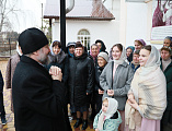 Преосвященнейший епископ Симон совершает архипастырский визит в Чернышевское благочиние 