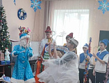 Рождественская радость для проживающих в центре социального обслуживания граждан пожилого возраста и инвалидов