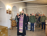 В храме Донской иконы Богородицы г. Новошахтинска состоялась встреча казаков станицы Мало-Несветаевской с духовником