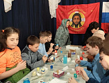 Пасхальная радость творчества: в гуманитарном центре «Благо Дарю» прошел мастер-класс для юных следопытов и детей воскресной школы