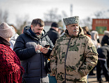 На Соборной площади города Шахты прошли народные гуляния, посвященные Масленице