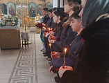 Память репрессированных казаков почтили молитвой В Покровском храме г. Красный Сулин
