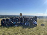 Крестное шествие в Спасо-Преображенский женский монастырь состоялось в Верхнедонском благочинии   