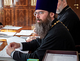 Преосвященнейший епископ Симон возглавил работу Епархиального совета