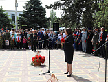 В День Победы у Вечного огня города Шахты «поклонились великим тем годам»