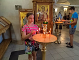 В Донском храме г. Новошахтинска встретили детей из Северодонецка