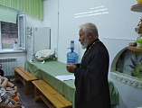 В храме великомученика Пантелеимона г. Гуково состоялось родительское собрание учеников воскресной школы и воспитанников учебного театра «Воскресение»