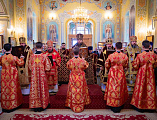 Преосвященнейший епископ Симон с архиереями Саратовской митрополии принял участие в торжествах по случаю празднования Собора Саратовских святых