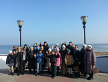 Воспитанники Воскресной группы "Радоница" города Шахты совершили паломническую поездку в город Таганрог