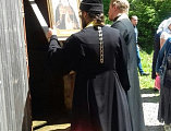 Прихожане Покровского прихода г. Каменск-Шахтинский и Екатерининского Архиерейского подворья г. Красный Сулин совершили паломническую поездку в Покровский мужской монастырь сл. Верхнемакеевка Кашарского района