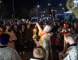 Светлое Христово Воскресение встретили в Покровском кафедральном соборе города Шахты