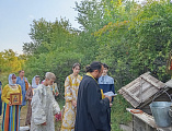 Крестный ход и водосвятный молебен в селе Первомайское