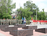 В городе Гуково состоялся митинг, посвященный Дню пограничника.   