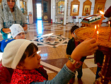 В Донецке проводятся паломнические экскурсии в Державный храм для воспитанников детских садов