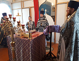 В храме Покрова Пресвятой Богородицы ст. Советской состоялось соборное богослужение духовенства Чернышевского благочиния