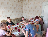 В воскресной школе слободы Позднеевка прошёл урок о молитве «Отче наш»
