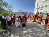Пасхальное торжество в храме Донской иконы Божией Матери города Новошахтинска в среду Светлой седмицы