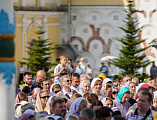 В день памяти преподобного Сергия Радонежского Преосвященнейший епископ Симон сослужил Предстоятелю Русской Церкви в Троице-Сергиевой Лавре