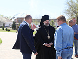 Епископ Симон принял участие в весеннем Дне древонасаждения в городе Миллерово