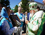 В день памяти преподобного Сергия Радонежского епископ Симон сослужил Предстоятелю Русской Церкви в Троице-Сергиевой лавре