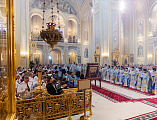 С сонмом архиереев Православной Церкви епископ Симон принял участие в торжествах по случаю празднования Донской иконы Божией Матери