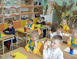 В детском саду «Улыбка» прошла встреча, посвящённая Входу Господню в Иерусалим