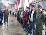 Мобилизованных шахтинцев напутствовали священники