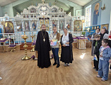 Встреча с волонтерами прошла в храме Архистратига Михаила поселка Каменоломни