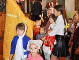 В воскресной школе при Свято-Пантелеимоновском храме г. Миллерово прошла торжественная линейка, посвященная началу нового учебного года
