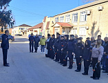 Заупокойная лития по погибшим сотрудникам отдела полиции Боковского района