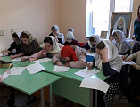 В Чернышевском благочинии состоялся первый тур Кирилло-Мефодиевской олимпиады по Священной истории и Закону Божьему