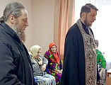 Священник побывал с визитом в реабилитационном отделении для граждан пожилого возраста и инвалидов станицы Боковской