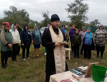 В хуторе Усьман Багаевского района создается православный приход в честь святого великомученика Георгия Победоносца