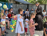 На подворье храма Покрова Богородицы г. Каменск-Шахтинский состоялся семейный праздник, посвященный памяти святых Петра и Февронии