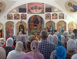 В храме святого праведного Иоанна Кронштадтского города Шахты отметили престольный праздник