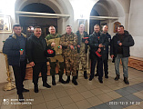 Пастырское окормление казаков в храме в честь Донской иконы Божьей Матери