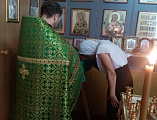В день памяти преподобного Серафима Саровского в храме поселка Отрадный отметили престольный праздник