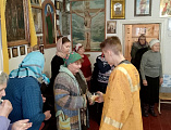 Праздничное богослужение в день памяти святой блаженной Ксении Петербургской в селе Лысогорка