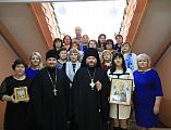 Правящий архиерей Шахтинской епархии Преосвященнейший епископ Симон совершил чин освящения школы № 13 в г. Донецке