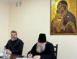 В заседании Архитектурно-искусствоведческой комиссии Донской митрополии под председательством митрополита Меркурия принял участие древлехранитель Шахтинской епархии