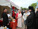 Международная православная выставка-ярмарка «Торжество Православия» открылась на подворье Покровского кафедрального собора г. Шахты