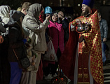 Праздник Светлого Христова Воскресения встретили в Покровском кафедральном соборе города Шахты